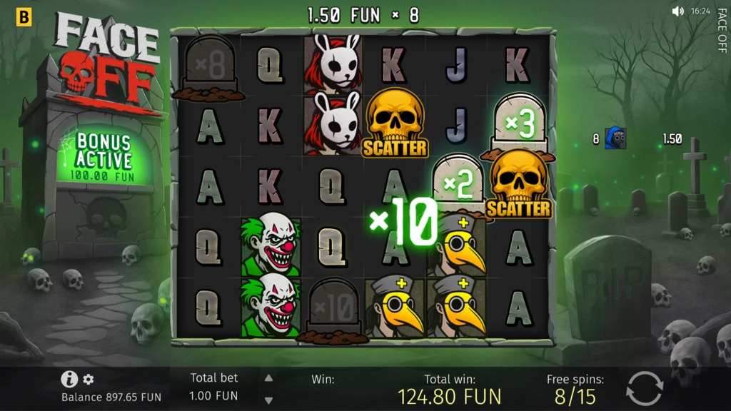 Face Off - Free Spins